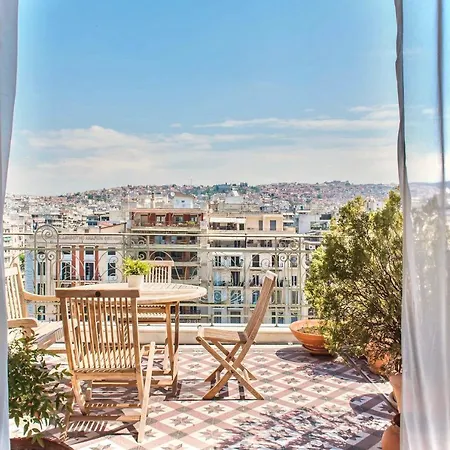 #lighthouse Penthouse By Halu! Apts Apartamento Tessalónica